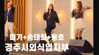 경주 행사 공연!! 미기+송태희+용호 (한국외식업중앙회 경주시지부) LIVE SHOW