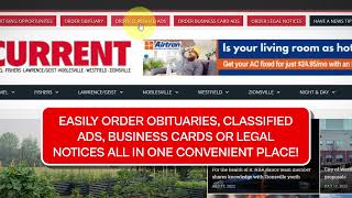 How to purchase an ad at youarecurrent.com