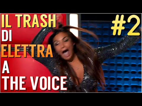 TUTTO IL TRASH DI ELETTRA LAMBORGHINI A THE VOICE ITALIA | BLIND AUDITIONS #2 OF ITALY - TVOI 2019
