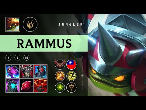 Rammus Jungle vs Nocturne - TW Grandmaster Patch 25.22