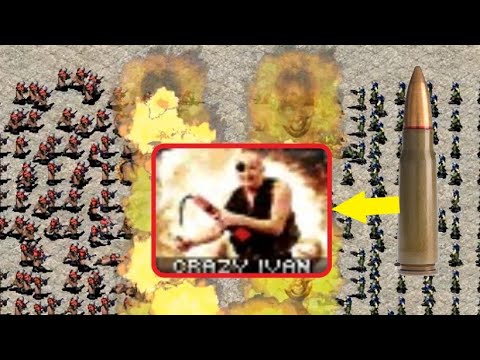 Infantry using Crazy Ivan Bullets - Red Alert 2
