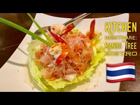 Pesadelo de cozinha: Mango Tree Bistro Horror Story Greenbelt Makati Metro Manila Filipinas