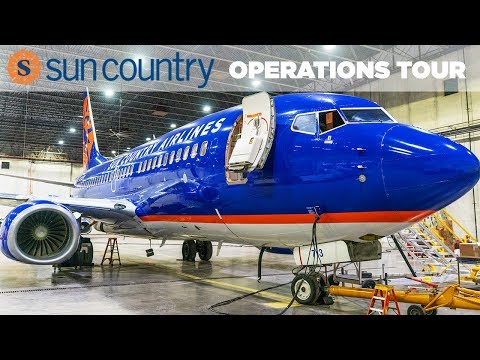 Sun Country Airlines - Operations Tour | Short Film | Sony A7Riii