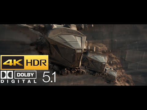 Dune - Ornithopter Tour - (HDR - 4K - 5.1)