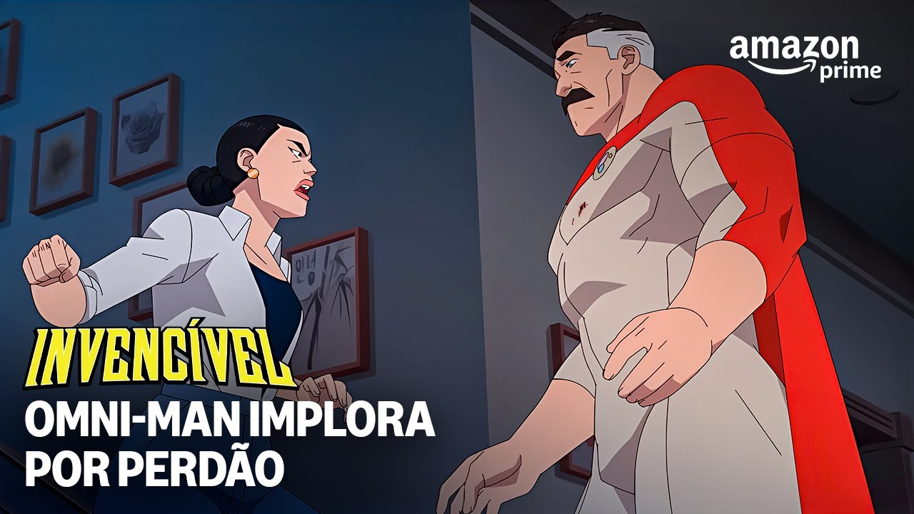 Omni-Man pede desculpas a Debbie | Invincible | Temporada 4 | Prime Video