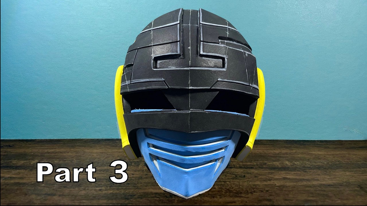 [宇宙刑事ギャバン] ギャバンのマスク製作動画　Part3