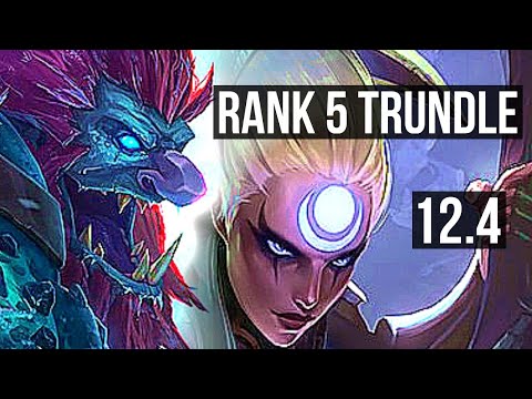 TRUNDLE vs DIANA (JNG) | 7/1/13, Rank 5 Trundle, Godlike | TR Master | 12.4