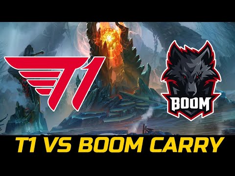 T1 VS BOOM CARRIES BATTLE - JACKKY VS GABBI DOTA 2