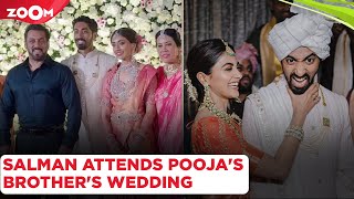 Salman Khan attends Pooja Hedge's brother's wedding; pics go viral