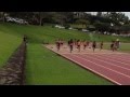 3/22/2013 Intermediate 100 meter Winner (slow motion)