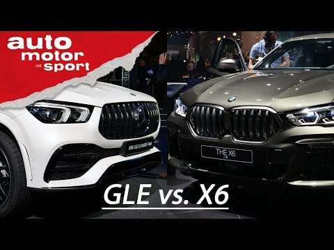 IAA 2019: BMW X6 vs. Mercedes GLE Coupé - Die neuen SUV-Coupés im Vergleich I auto motor und sport