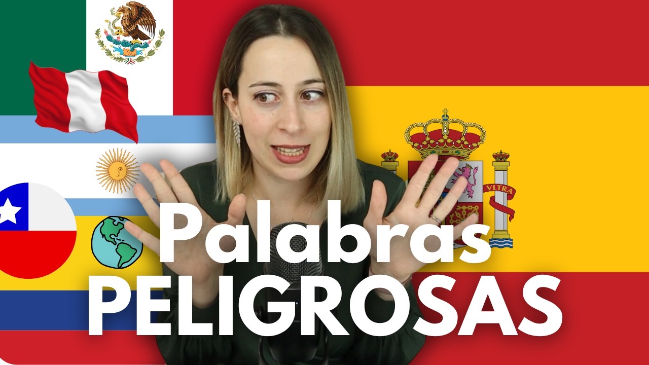 ⚠️ ¡Cuidado! Estas palabras NO significan lo mismo en España y América 😱📢