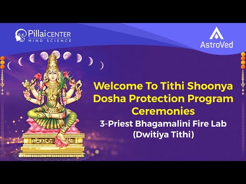 3-Priest Group Grand Goddess Bhagamalini Firelab - on Dvithiyai Day - Tithi Nithya Devi Program