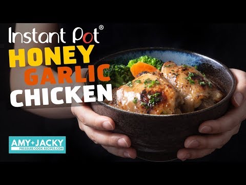 Instant Pot Honey Garlic Chicken | Amy + Jacky
