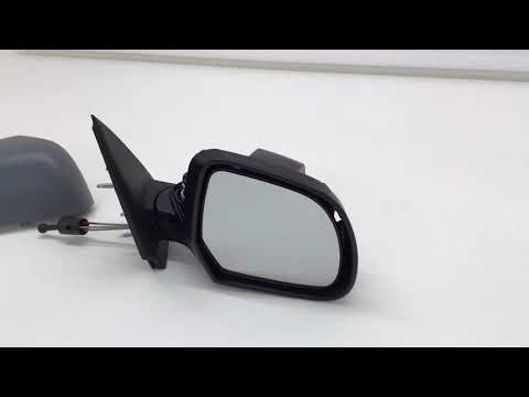 Fits Nissan Micra 2013-2017 Door Wing Mirror Manual Type With Primed Cover Driver Side video