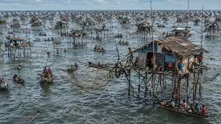 Vivir en Vietnam: La Vida Secreta de los Pescadores que Viven en Medio del Océano.