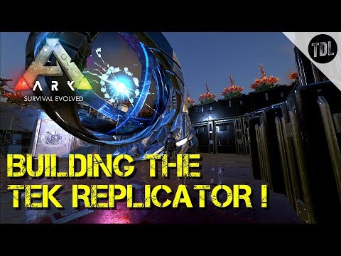 Building the Tek Replicator TDL Plays Ark Ragnarok Season 4 Final Episode