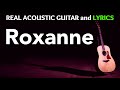 Roxanne The Police Acoustic Karaoke