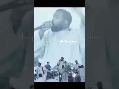 “God Is Better Than The Devil” - Kanye West