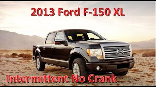 2013 Ford F-150 No Crank. Communication Issue!