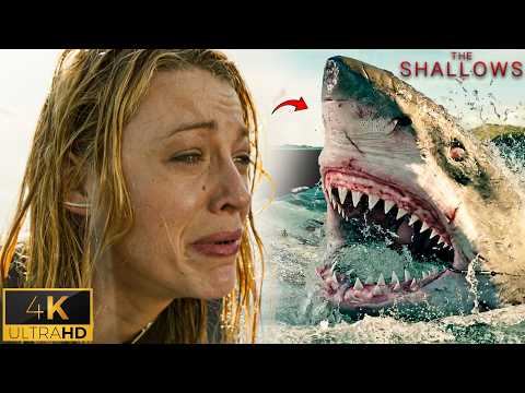 Blake Lively’s First Encounter with the Shark | The Shallows 4K Scene
