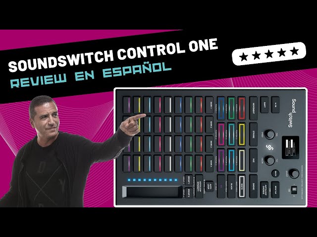 Vídeo relacionado con SoundSwitch Control One - Controlador de Iluminación DMX DJ Profesional Con 3 Meses de Acceso al Software SoundSwitch y Soporte Para Phillips Hue
