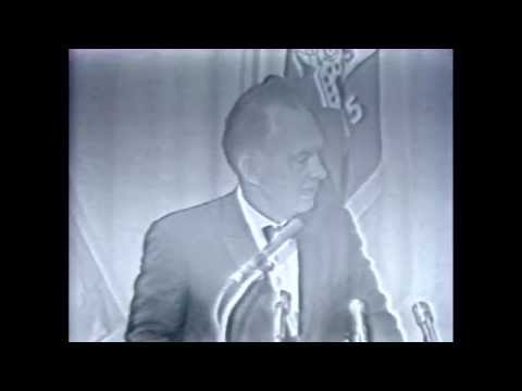 Ronald Regan at Seattle Center, Oct. 12 1968