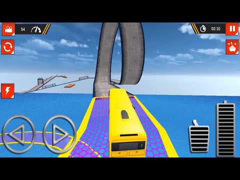 Bus Stunts Impossible Tracks 2021 - Stunt Bus Racing Games - OmGgames