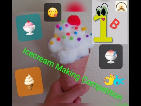 NCHS - Std. I B Ice cream Making Competition