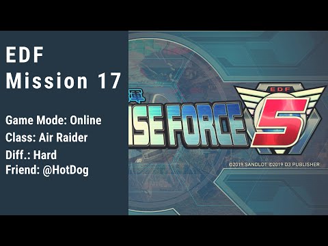 EDF 5 Mission 17 Secret of the Cave