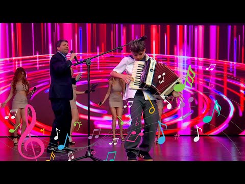 Tocó un TEMÓN de Los Palmeras con su ACORDEÓN y el público ESTALLÓ en Buenas noches Familia