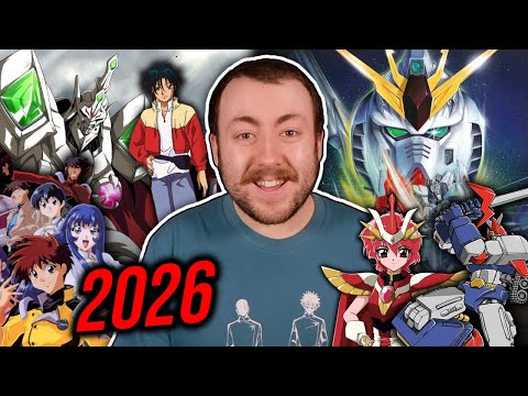 EVERY Classic Mecha Anime I’m Watching In 2026!