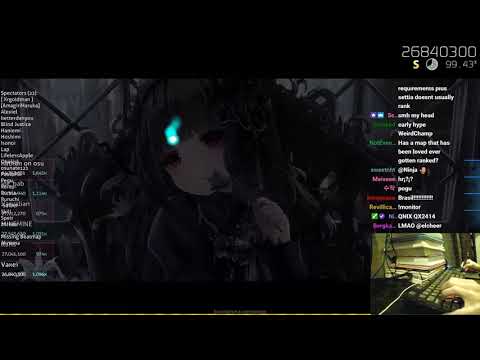 [8.45⭐Live] Vaxei | Asriel - Kegare Naki Yume [Epilogue] 99.27% {#3 💖 1❌} - osu!