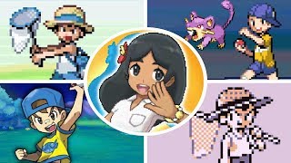 Evolution of First Pokémon Trainer Battles (1996 - 2018)
