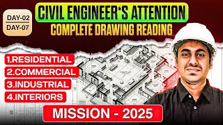 Day 2: How to read Building Construction Drawings from Zero to HERO  | Akshay Kamath