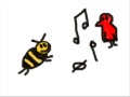 Happy Yellow Bumblebee