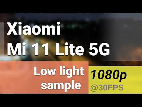 1080p 30fps (Timelapse, main camera) - Xiaomi Mi 11 Lite 5G video sample