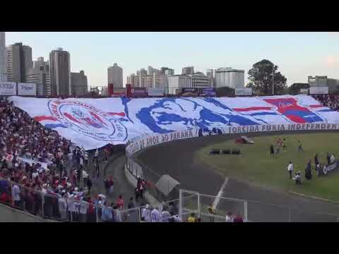 Torcida Fúria Independente⚡️| BANDEIRÃO | Arquibancada Paranista.