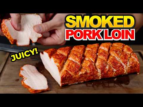 Smoked Pork Loin Perfection! Juicy, Tender, and Easy on ANY Grill