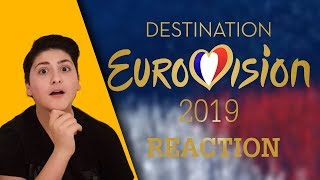 REACTION DESTINATION EUROVISION FRANCE