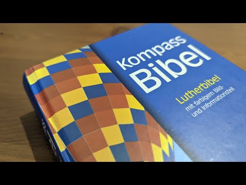Bibel - Kompass Bibel: Lutherbibel mit farbigem Bild- und Informationsteil.