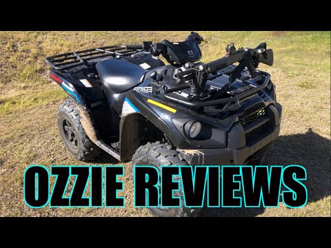 2021 Kawasaki "Brute Force 750" ATV (full review + driving)