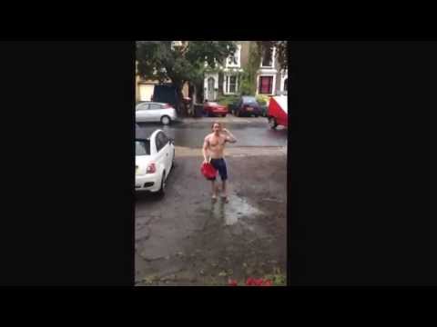 Oliver Savile's ALS ice bucket challenge
