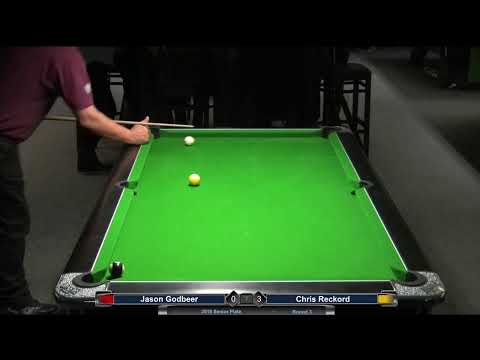 2019 Senior Plate 4 - Round 3 - Jason Godbeer v Chris Reckord