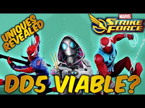 Web Warriors useful out of raids.  DD5 viability with Uniques revealed.