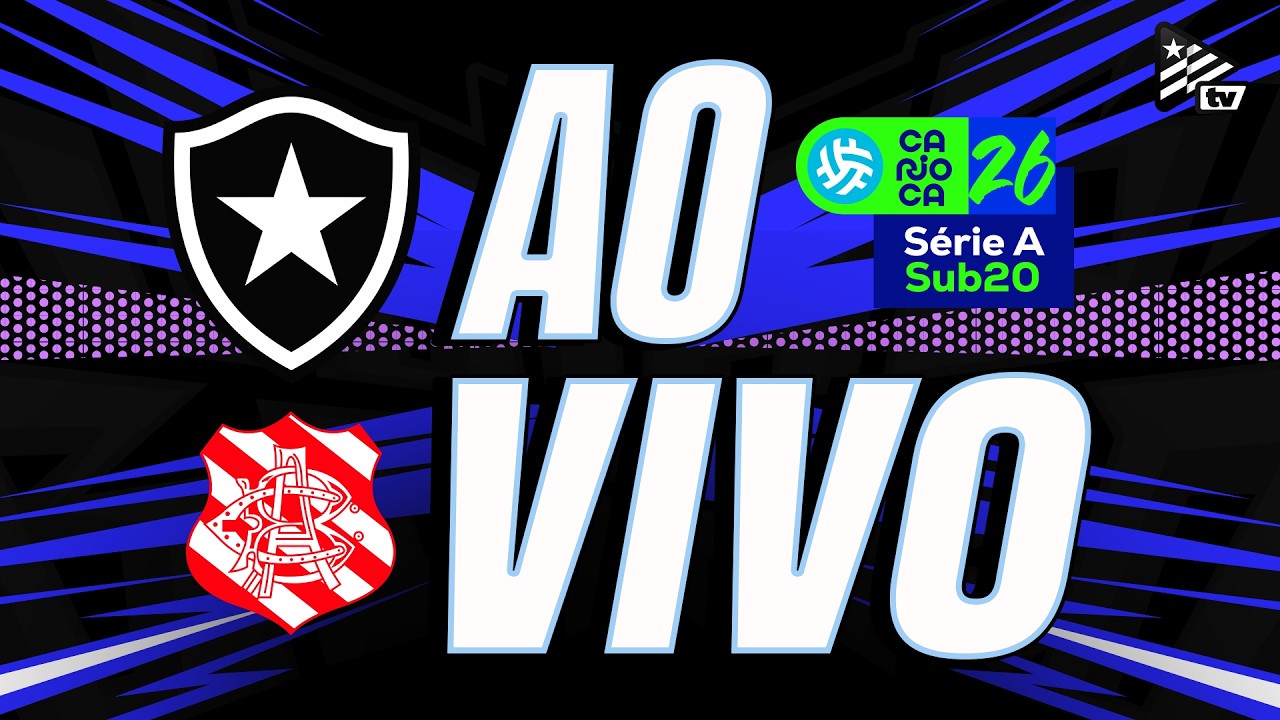 AO VIVO | Botafogo enfrenta o Bangu no jogo de volta das quartas de final do Carioca Sub-20