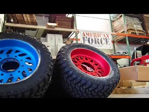 American Force Wheels 2014 Dodge Ram 3500 LONGHORN dually