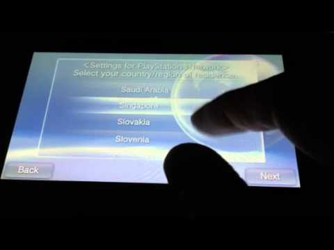 Watch As A PS Vita Boots Up For The First Time
