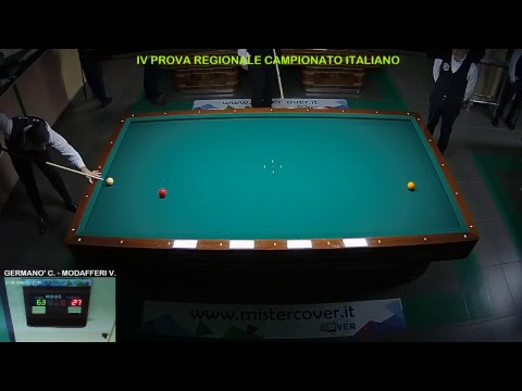 la gioia del biliardo live GERMANO' C. - MODAFFERI V.