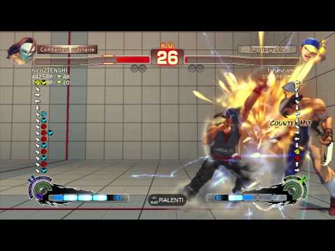 SSF4-AE: nico2TENSHI [Vega] vs false-name-g [Yun]